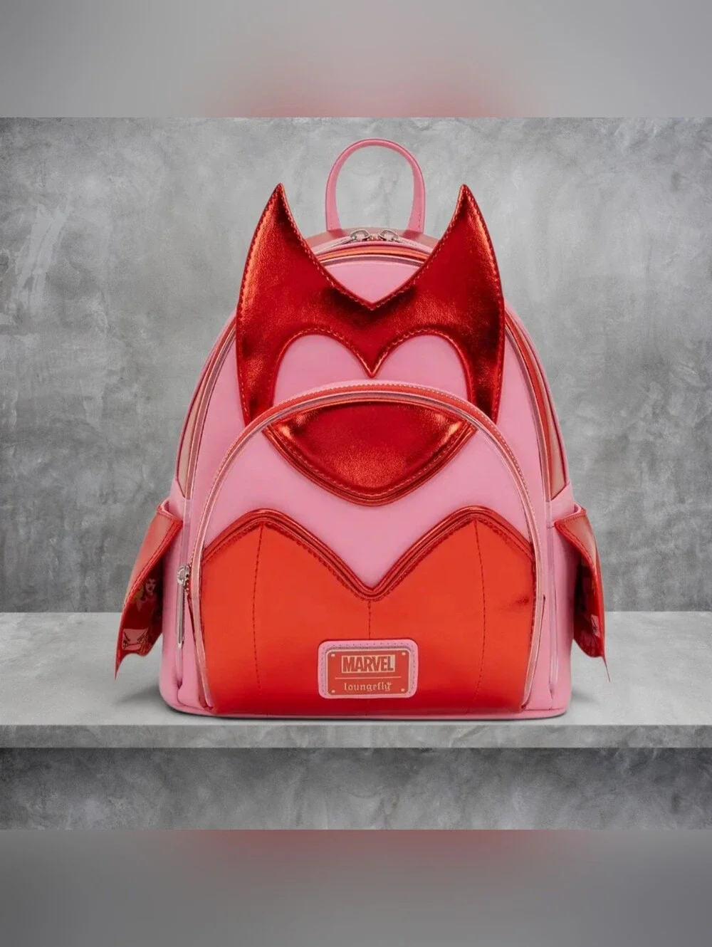 NWT Loungefly Scarlet Witch Wanda Cosplay Light-Up Mini Backpack